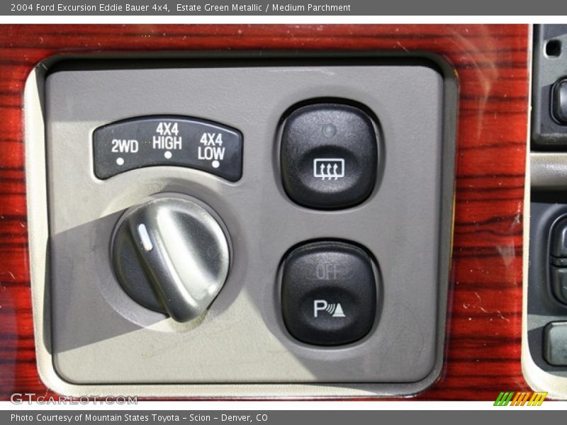 Estate Green Metallic / Medium Parchment 2004 Ford Excursion Eddie Bauer 4x4