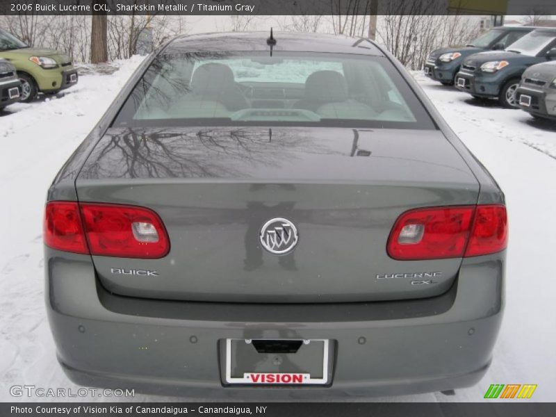 Sharkskin Metallic / Titanium Gray 2006 Buick Lucerne CXL