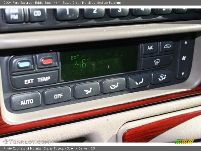 Estate Green Metallic / Medium Parchment 2004 Ford Excursion Eddie Bauer 4x4