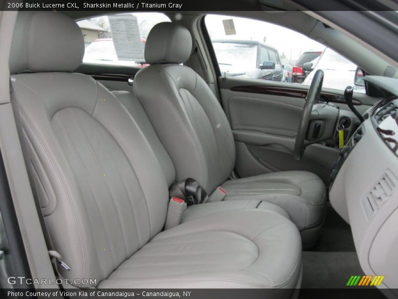 Sharkskin Metallic / Titanium Gray 2006 Buick Lucerne CXL