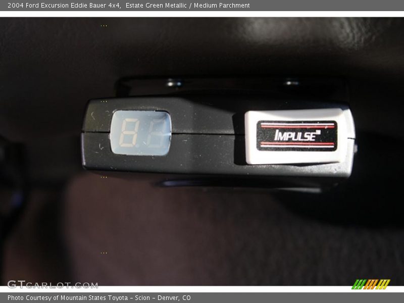 Estate Green Metallic / Medium Parchment 2004 Ford Excursion Eddie Bauer 4x4