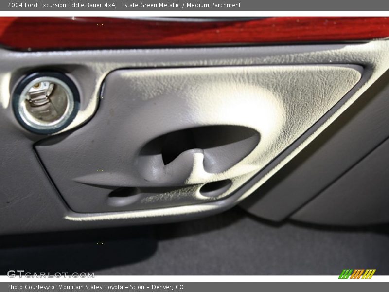 Estate Green Metallic / Medium Parchment 2004 Ford Excursion Eddie Bauer 4x4