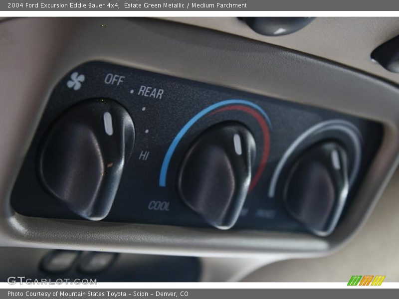 Estate Green Metallic / Medium Parchment 2004 Ford Excursion Eddie Bauer 4x4