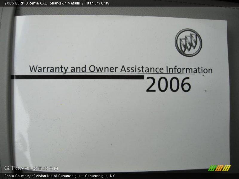 Sharkskin Metallic / Titanium Gray 2006 Buick Lucerne CXL