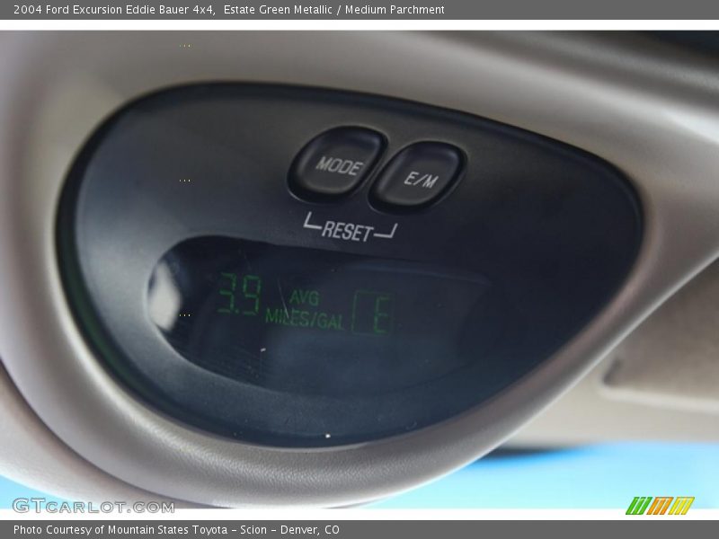 Estate Green Metallic / Medium Parchment 2004 Ford Excursion Eddie Bauer 4x4