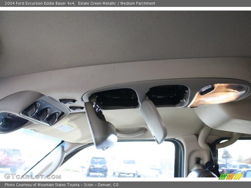 Estate Green Metallic / Medium Parchment 2004 Ford Excursion Eddie Bauer 4x4