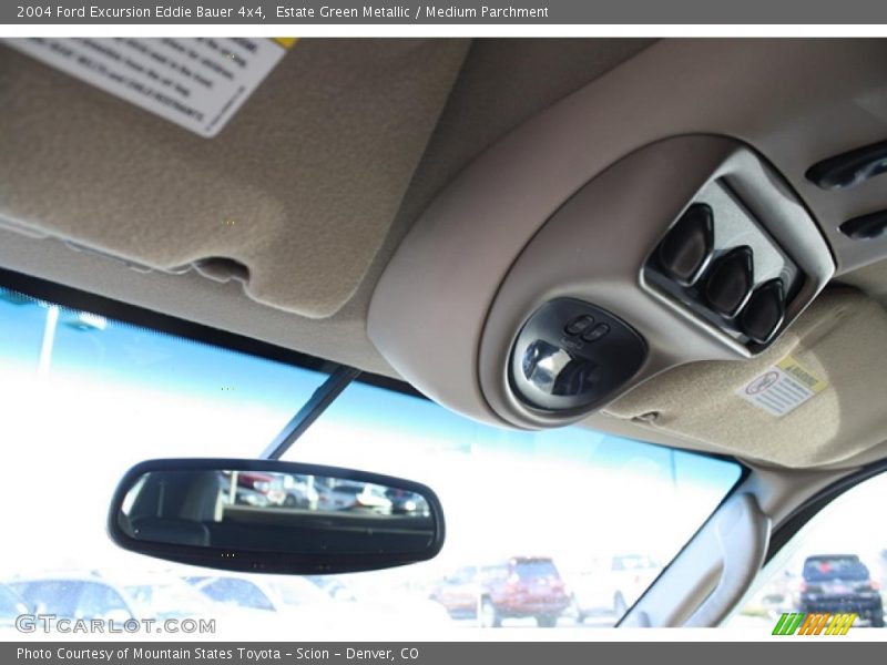 Estate Green Metallic / Medium Parchment 2004 Ford Excursion Eddie Bauer 4x4