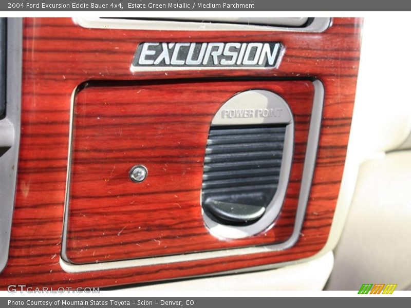 Estate Green Metallic / Medium Parchment 2004 Ford Excursion Eddie Bauer 4x4