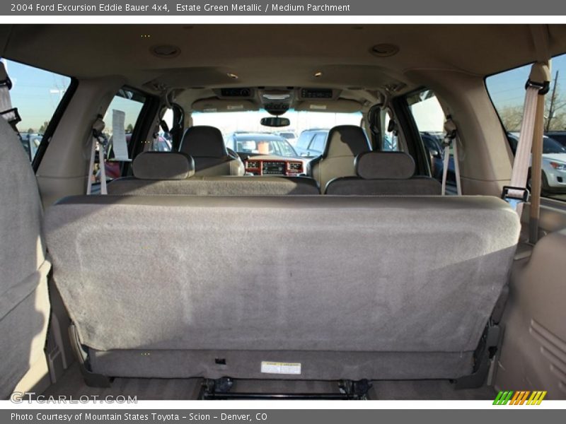 Estate Green Metallic / Medium Parchment 2004 Ford Excursion Eddie Bauer 4x4