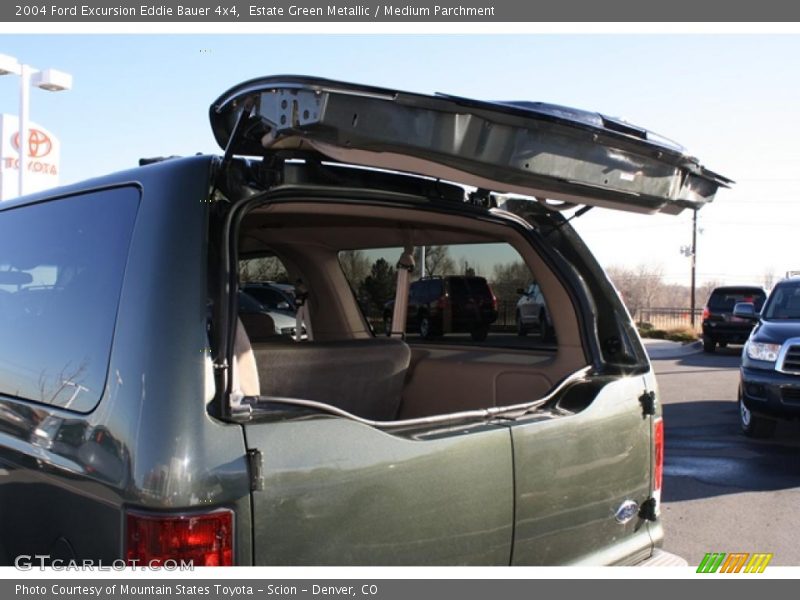 Estate Green Metallic / Medium Parchment 2004 Ford Excursion Eddie Bauer 4x4