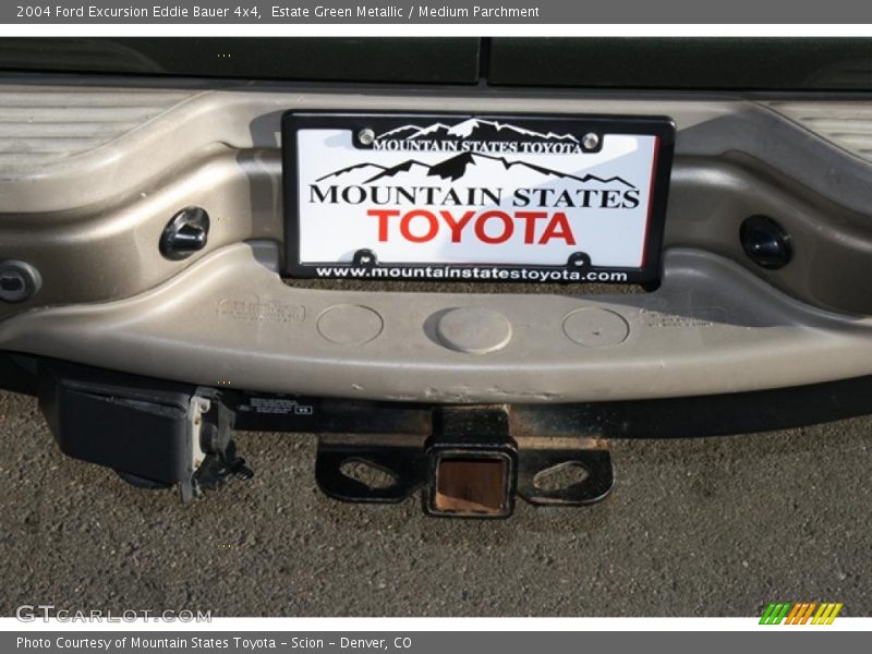 Estate Green Metallic / Medium Parchment 2004 Ford Excursion Eddie Bauer 4x4