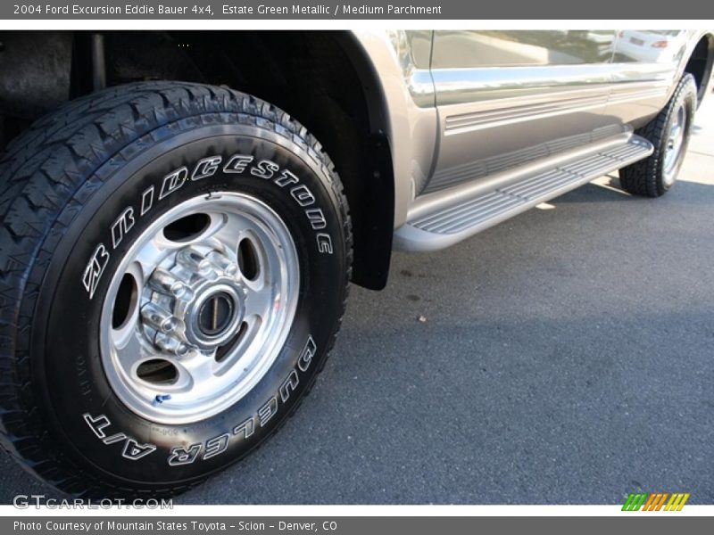 Estate Green Metallic / Medium Parchment 2004 Ford Excursion Eddie Bauer 4x4