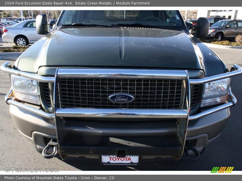 Estate Green Metallic / Medium Parchment 2004 Ford Excursion Eddie Bauer 4x4