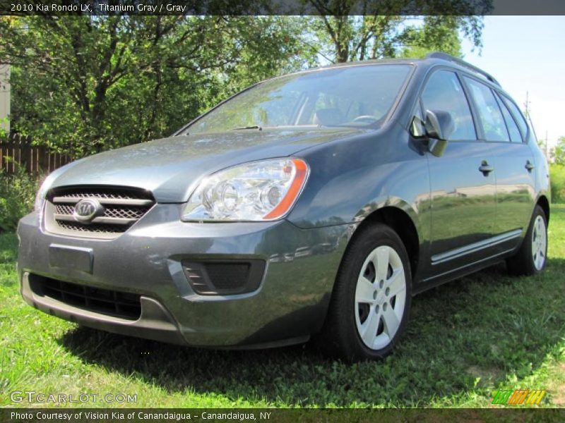 Titanium Gray / Gray 2010 Kia Rondo LX