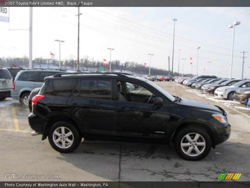 Black / Taupe 2007 Toyota RAV4 Limited 4WD