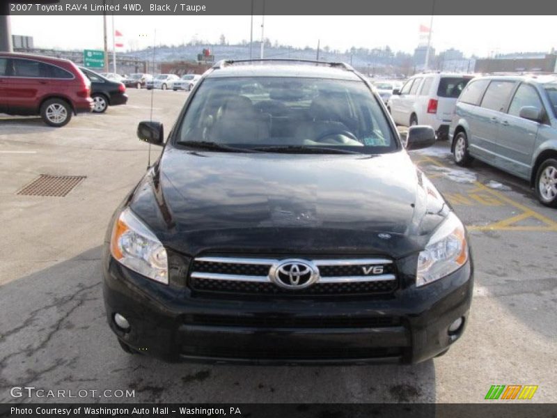 Black / Taupe 2007 Toyota RAV4 Limited 4WD