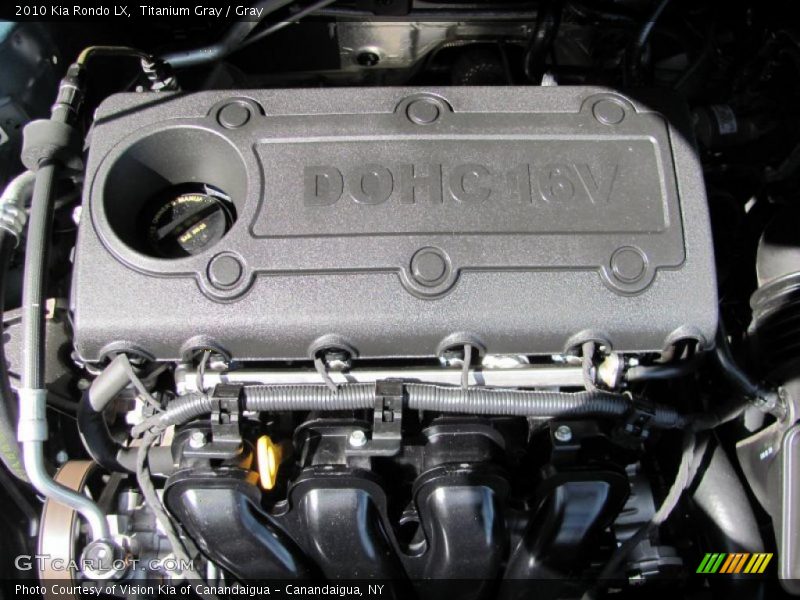 Titanium Gray / Gray 2010 Kia Rondo LX