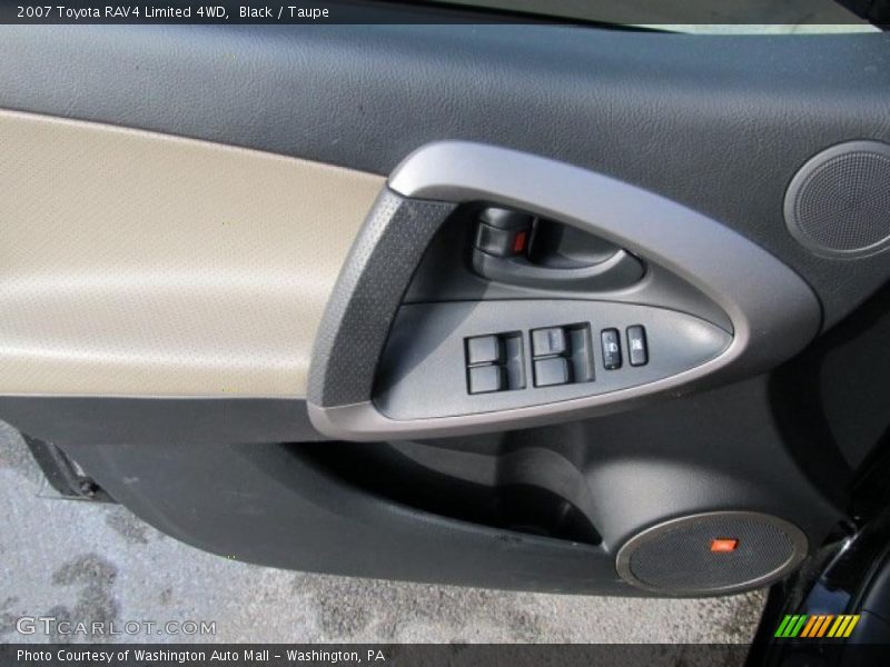 Black / Taupe 2007 Toyota RAV4 Limited 4WD