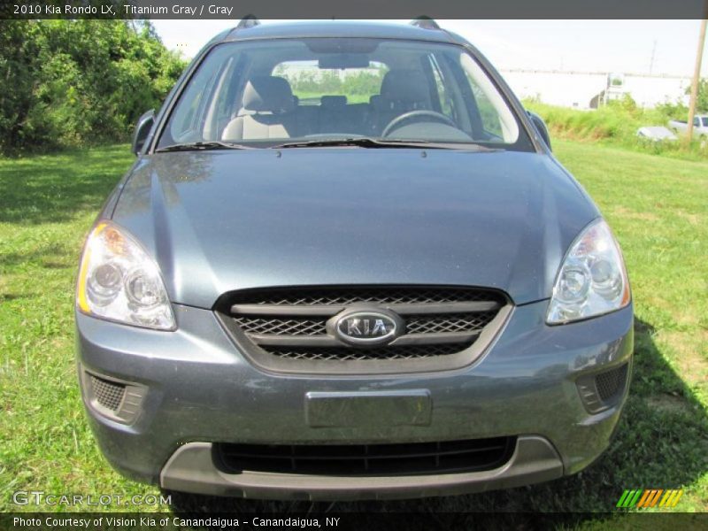 Titanium Gray / Gray 2010 Kia Rondo LX