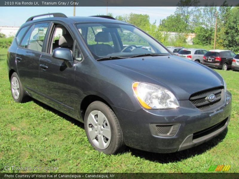 Titanium Gray / Gray 2010 Kia Rondo LX