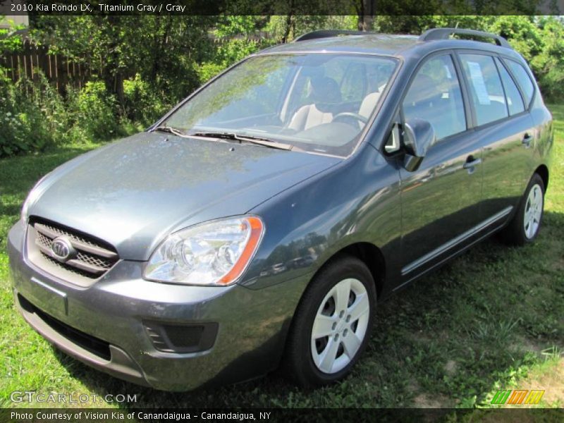 Titanium Gray / Gray 2010 Kia Rondo LX