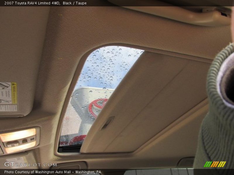 Black / Taupe 2007 Toyota RAV4 Limited 4WD