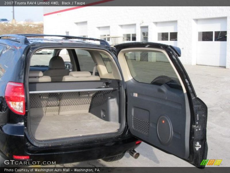 Black / Taupe 2007 Toyota RAV4 Limited 4WD