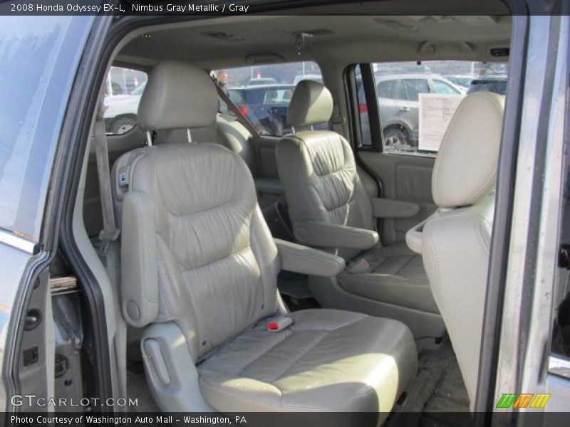 Nimbus Gray Metallic / Gray 2008 Honda Odyssey EX-L