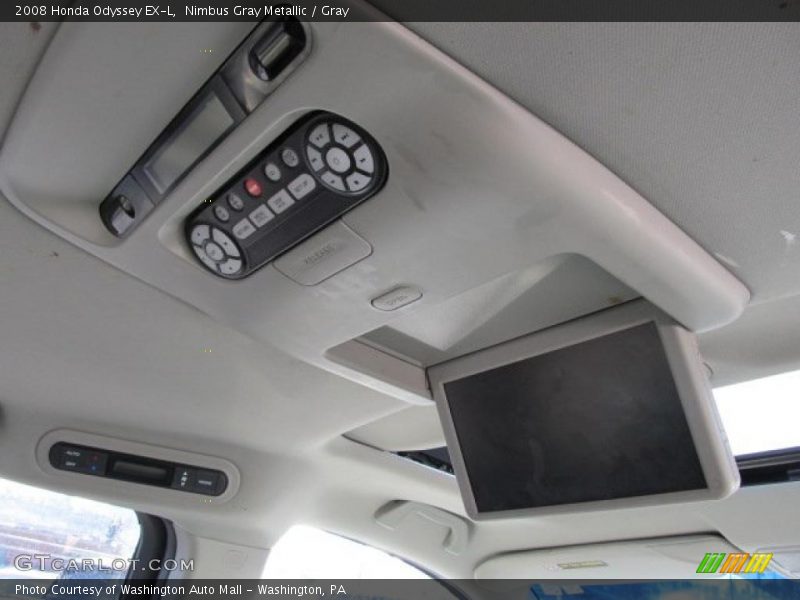 Nimbus Gray Metallic / Gray 2008 Honda Odyssey EX-L