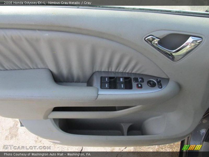 Nimbus Gray Metallic / Gray 2008 Honda Odyssey EX-L