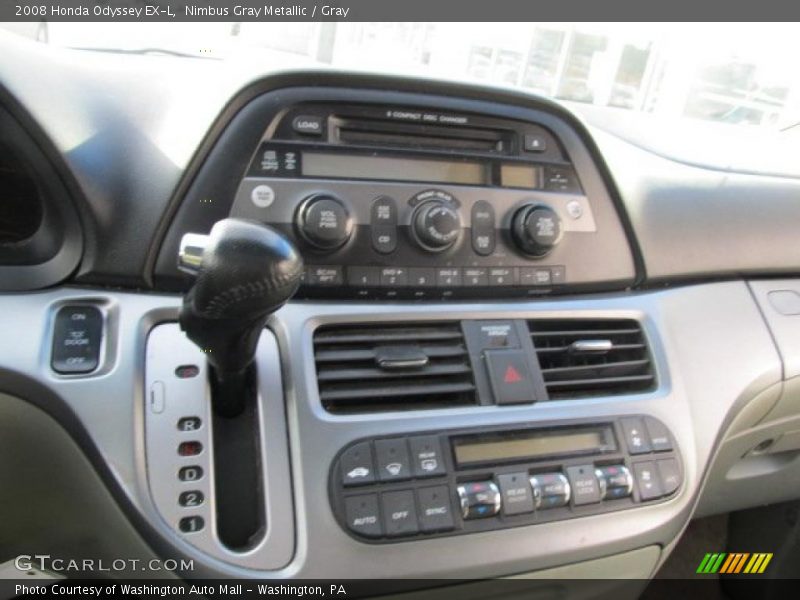 Nimbus Gray Metallic / Gray 2008 Honda Odyssey EX-L