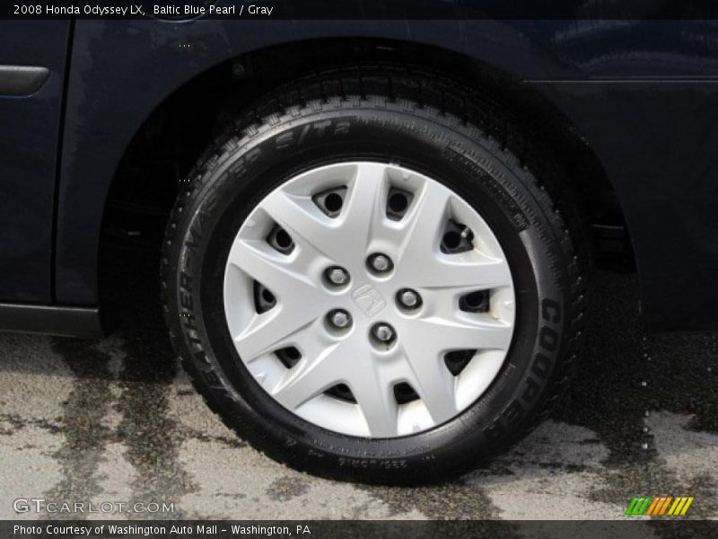 Baltic Blue Pearl / Gray 2008 Honda Odyssey LX