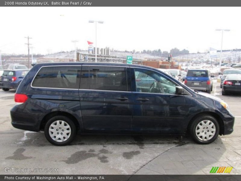 Baltic Blue Pearl / Gray 2008 Honda Odyssey LX