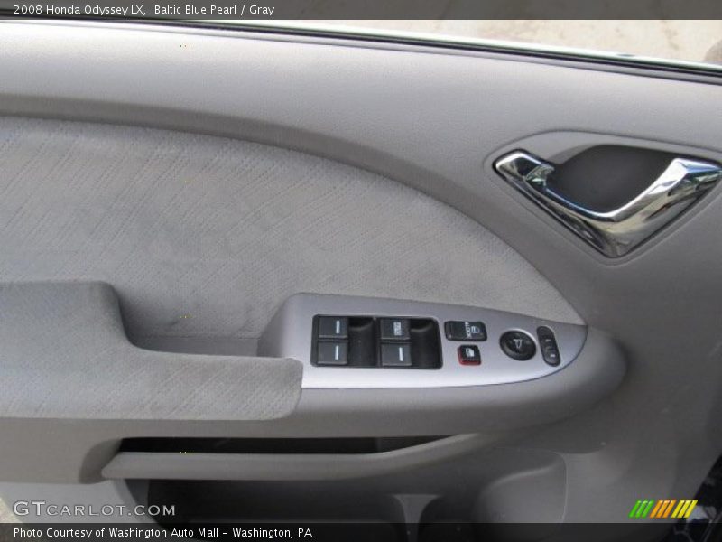Baltic Blue Pearl / Gray 2008 Honda Odyssey LX