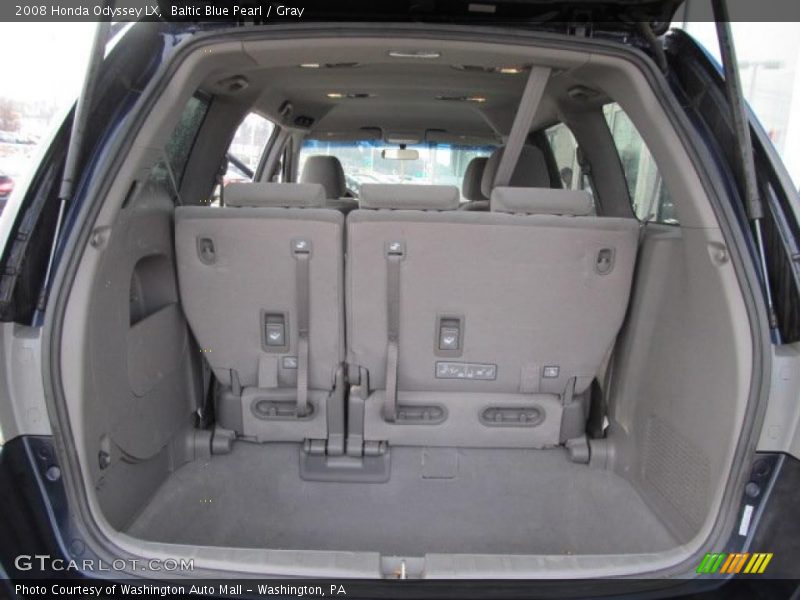 Baltic Blue Pearl / Gray 2008 Honda Odyssey LX