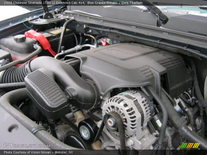  2009 Silverado 1500 LS Extended Cab 4x4 Engine - 4.8 Liter OHV 16-Valve Vortec V8