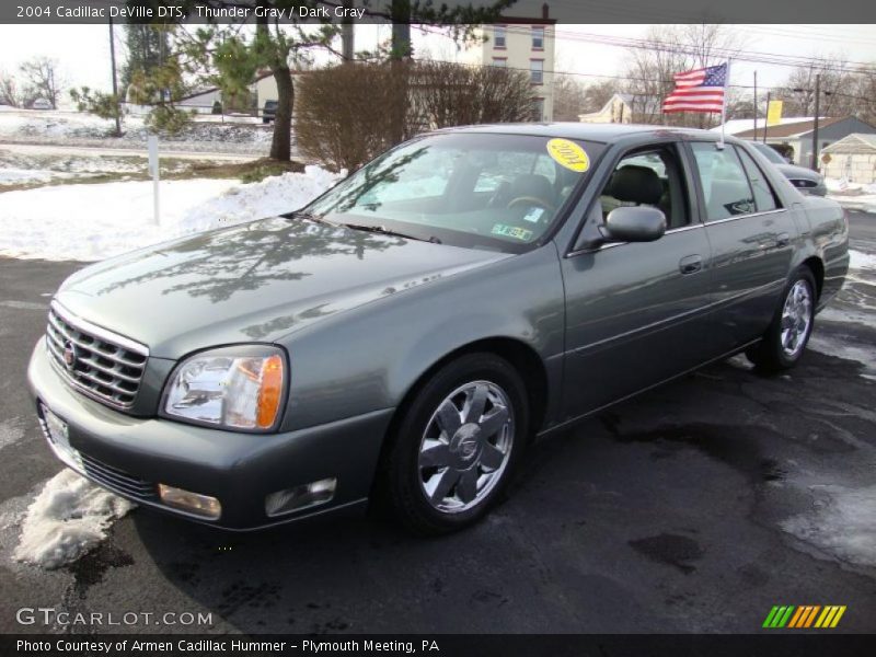 Thunder Gray / Dark Gray 2004 Cadillac DeVille DTS