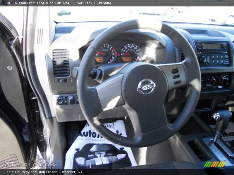 Super Black / Graphite 2006 Nissan Frontier SE King Cab 4x4