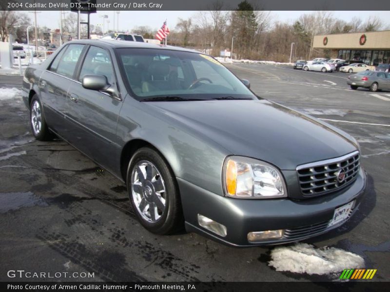 Thunder Gray / Dark Gray 2004 Cadillac DeVille DTS