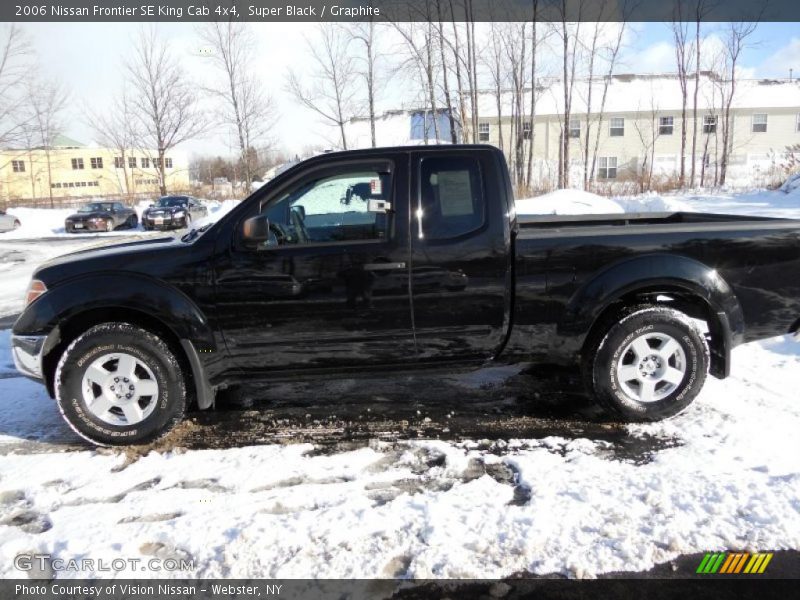 Super Black / Graphite 2006 Nissan Frontier SE King Cab 4x4