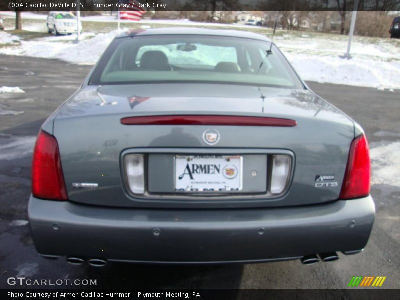 Thunder Gray / Dark Gray 2004 Cadillac DeVille DTS