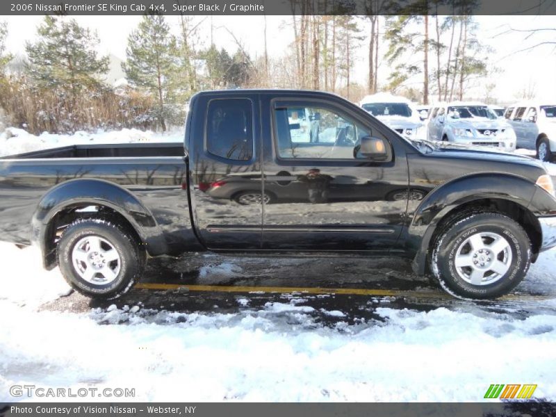 Super Black / Graphite 2006 Nissan Frontier SE King Cab 4x4