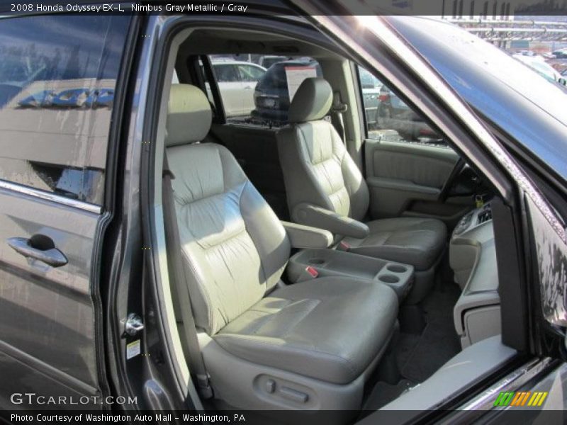 Nimbus Gray Metallic / Gray 2008 Honda Odyssey EX-L