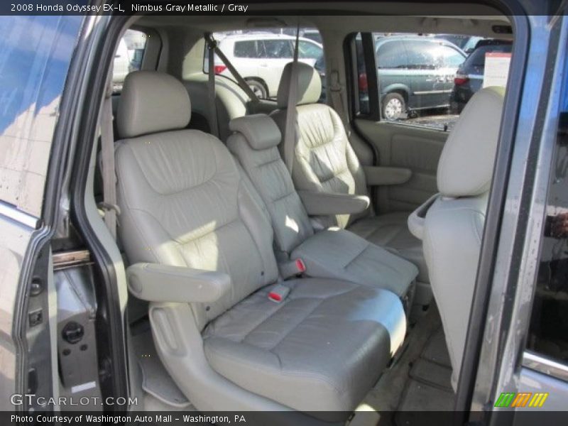 Nimbus Gray Metallic / Gray 2008 Honda Odyssey EX-L
