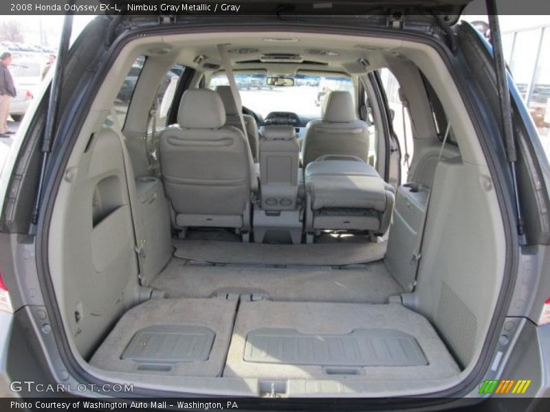 Nimbus Gray Metallic / Gray 2008 Honda Odyssey EX-L