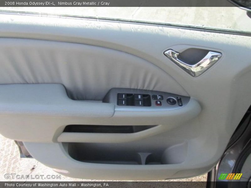 Nimbus Gray Metallic / Gray 2008 Honda Odyssey EX-L