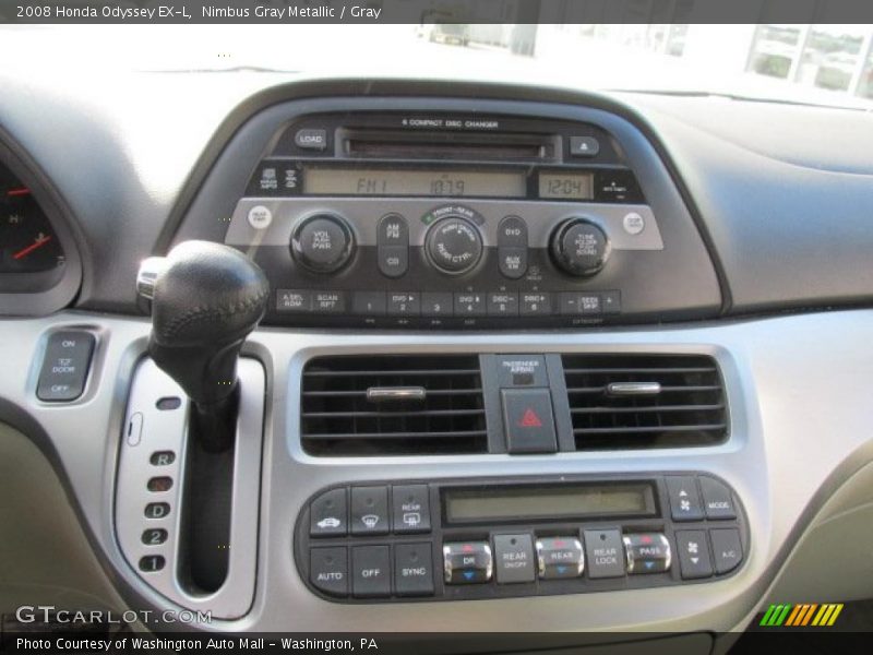Nimbus Gray Metallic / Gray 2008 Honda Odyssey EX-L