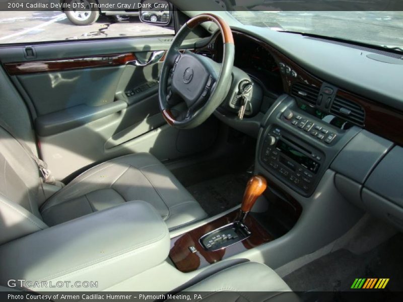 Thunder Gray / Dark Gray 2004 Cadillac DeVille DTS