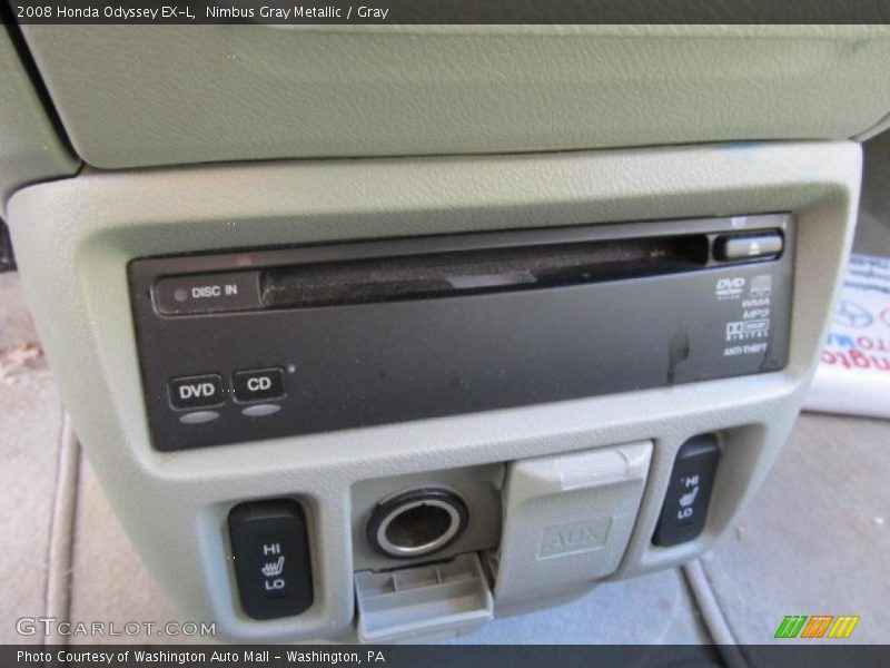 Nimbus Gray Metallic / Gray 2008 Honda Odyssey EX-L