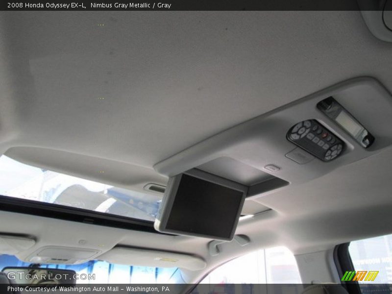 Nimbus Gray Metallic / Gray 2008 Honda Odyssey EX-L
